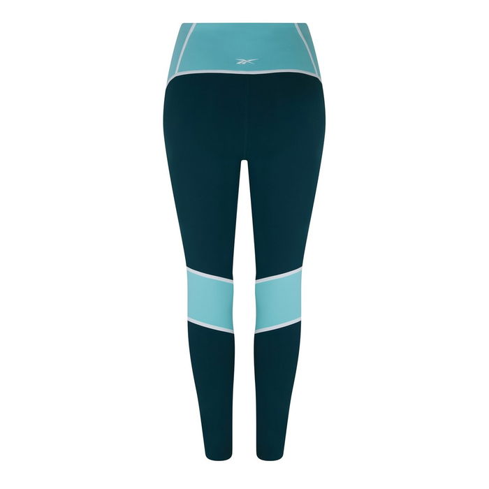 Lux High Waisted Colorblock Leggings Womens Gym Legging