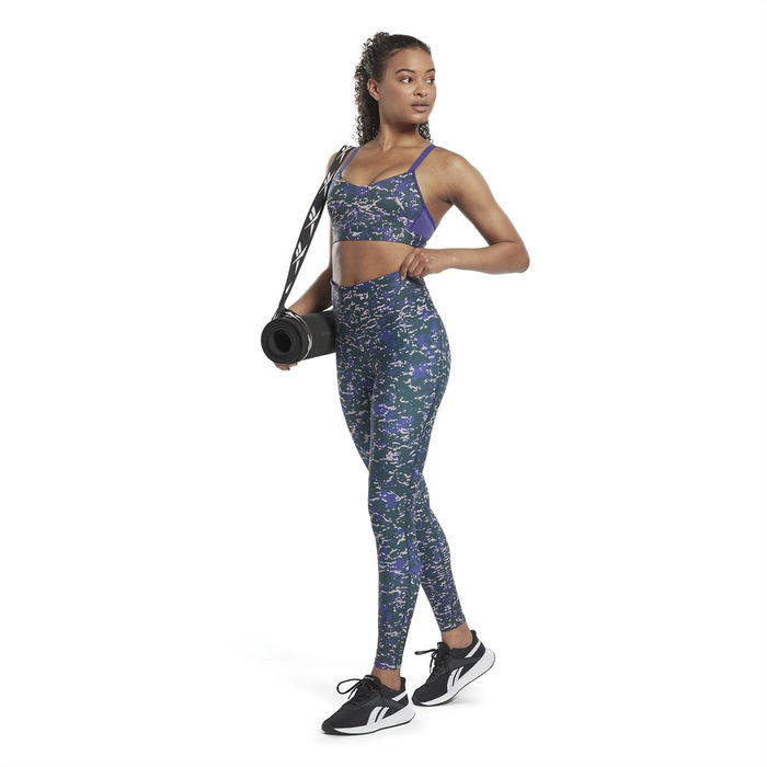 Lux 2.0 Speckle Modern Safari Leggings Womens Gym Legging