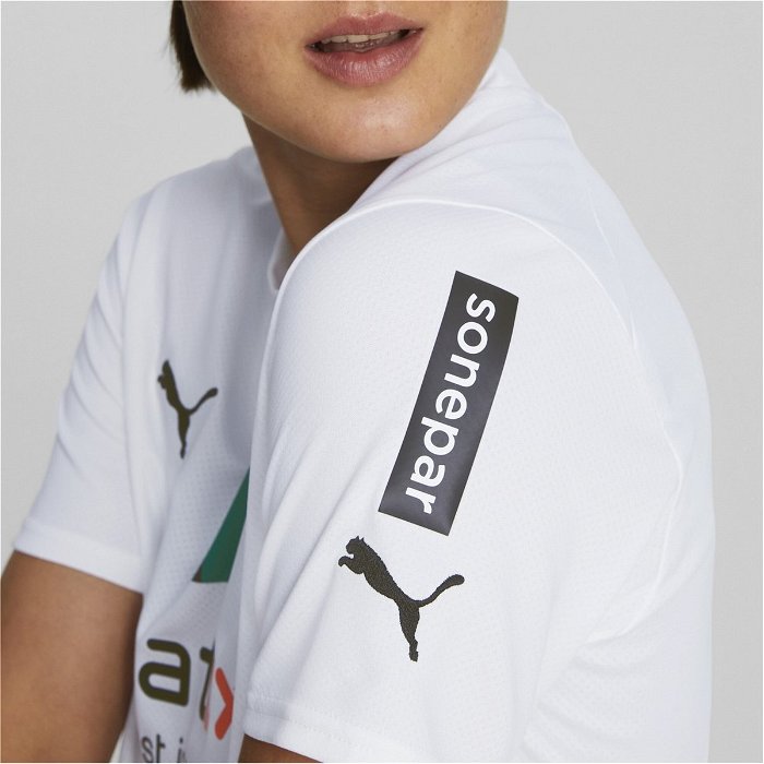 Borussia Mönchengladbach Home Shirt 2022 2023 Replica Womens with Spons