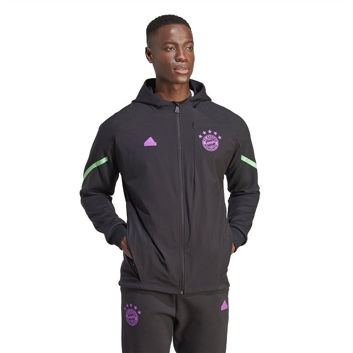 FC Bayern Designed For Gameday Full Zip Hoodie Adults