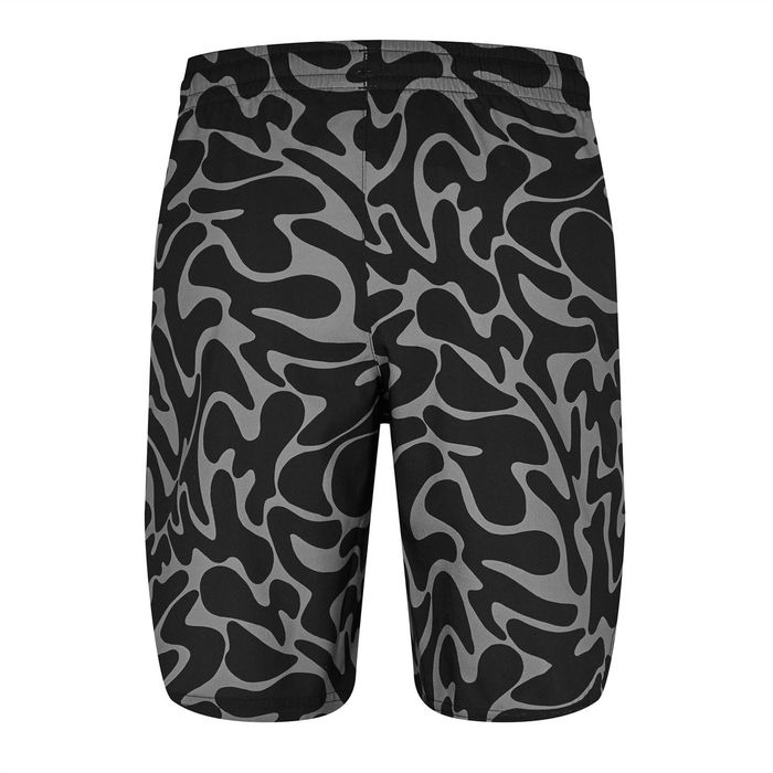 Workout Ready Allover Print Shorts Gym Short Unisex Adults