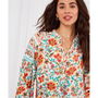 Summer Floral Printed Blouse