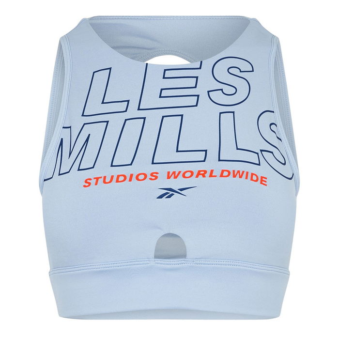 Les Mills Beyond The Sweat Crop Top Womens Bralette