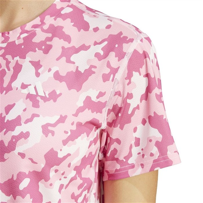 Camo Print T Shirt Womens