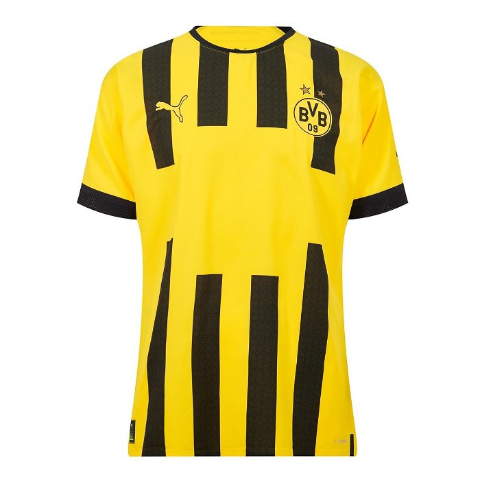 BVB Home Kit Authentic No Sponsor 2022 2023 Adults