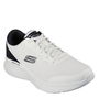 Duraleather Overlay And Mesh Lace Up Low Top Trainers Mens