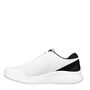 Duraleather Overlay And Mesh Lace Up Low Top Trainers Mens