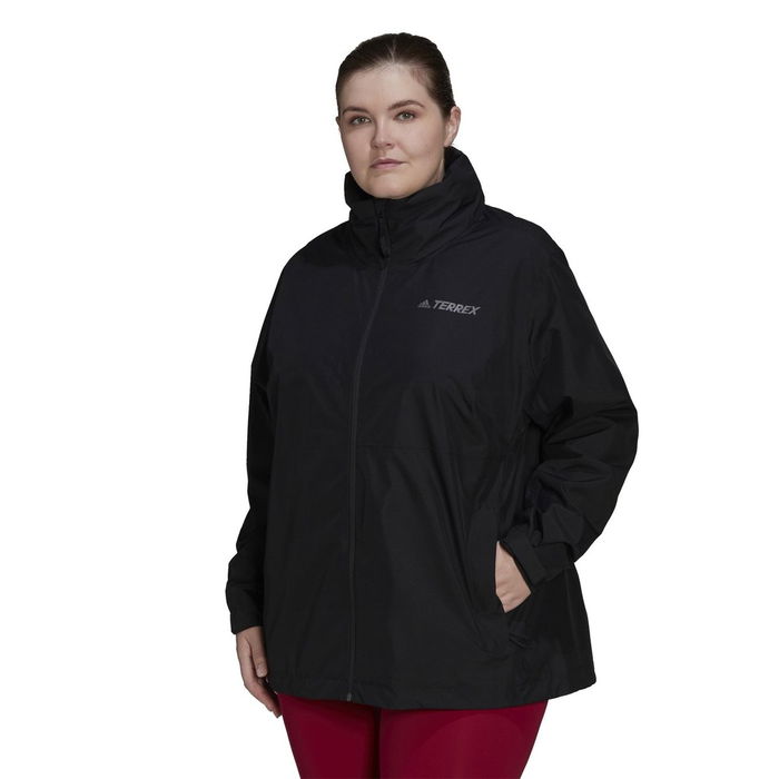 Terrex Multi RAIN.RDY Two Layer Plus Size Rain Jacket Womens