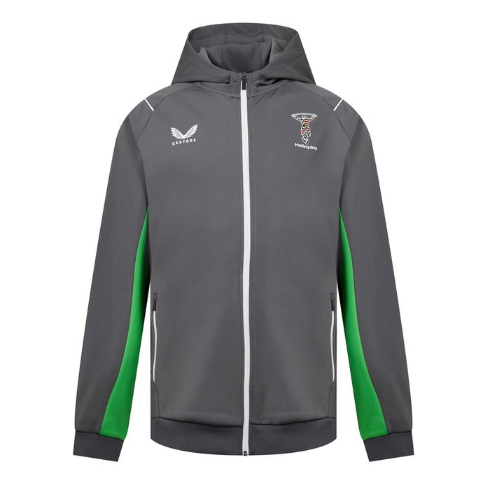 Harlequins 22/23 Full Zip Hoodie Mens