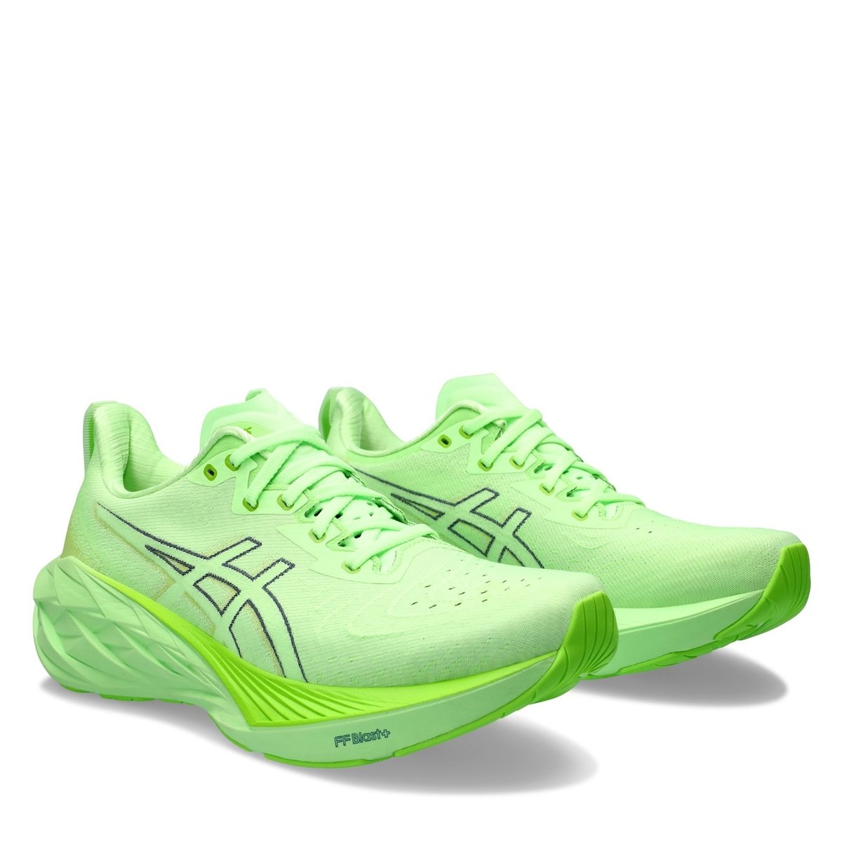 Asics Novablast 4 Mens Running Shoes Green 156.00