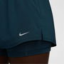 One Womens Dri FIT Mid Rise 3 2 in 1 Shorts