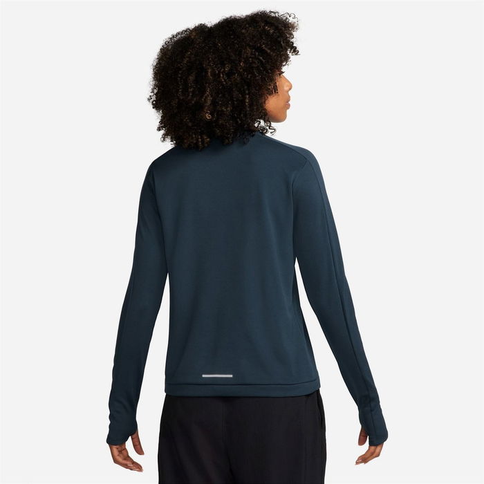 Pacer Womens Long Sleeve 1 2 Zip Running Top