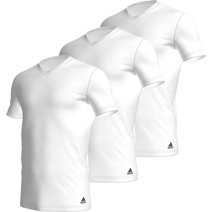 3 Pack Active Core Cotton V Neck T Shirt Mens