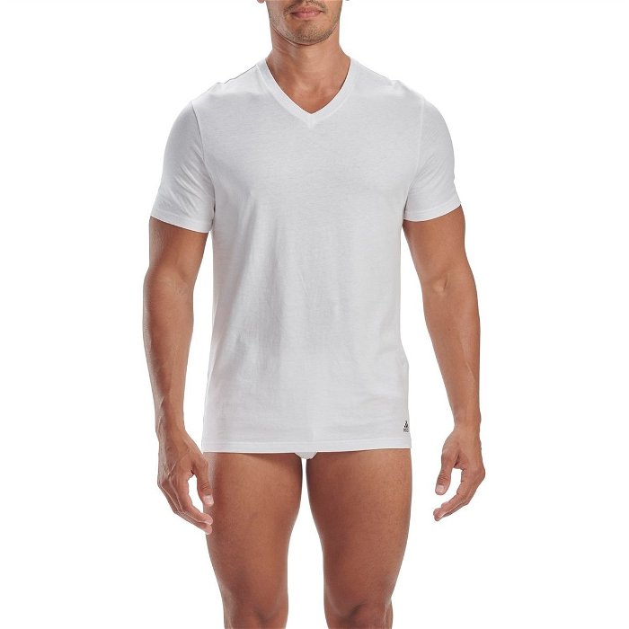 3 Pack Active Core Cotton V Neck T Shirt Mens