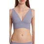 Active Seamless Micro Stretch Long Line Plunge Bra