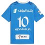 Al Hilal Home Shirt 2023 2024 Juniors Neymar