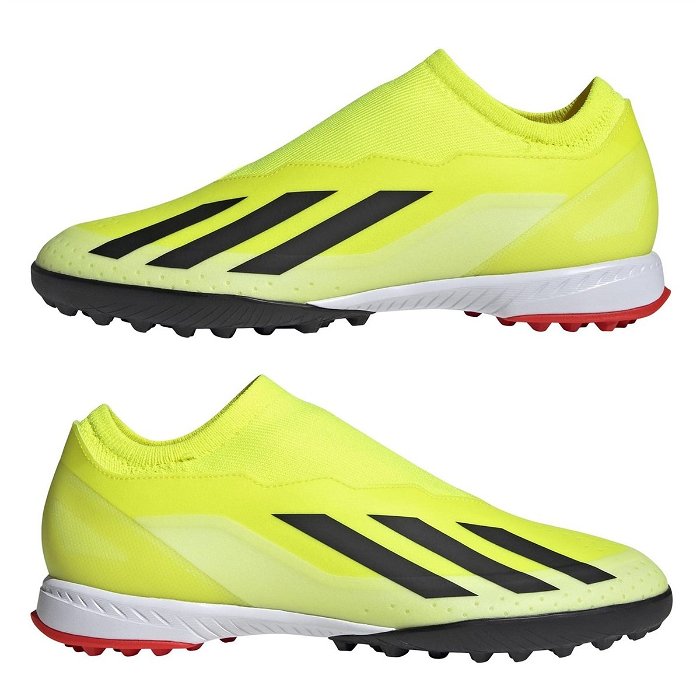 X Crazyfast League Laceless Astro Turf Football Trainers