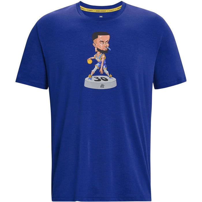 Curry Bobblehead Short Sleeve Mens