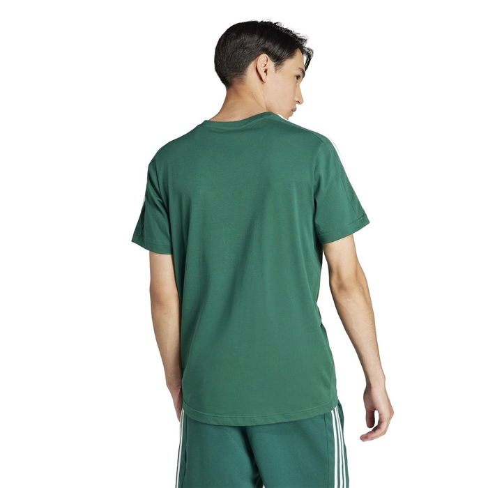 ESSENTIALS SINGLE JERSEY 3 STRIPES T SHIRT