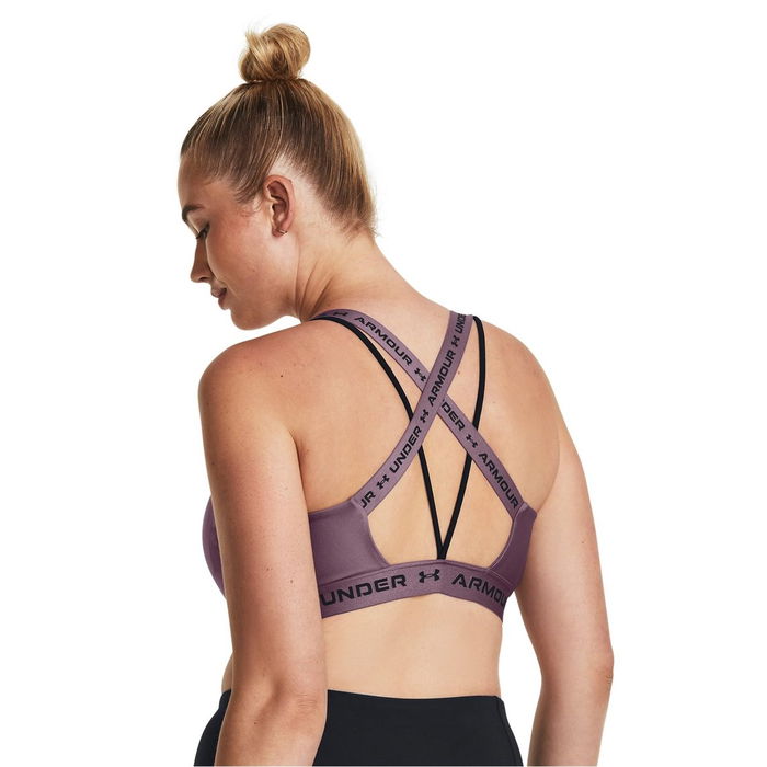 Armour Ua Crossback Low Impact Sports Bra Womens