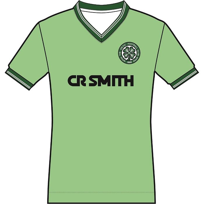 Celtic Retro Away Shirt 1984 1986 Adults