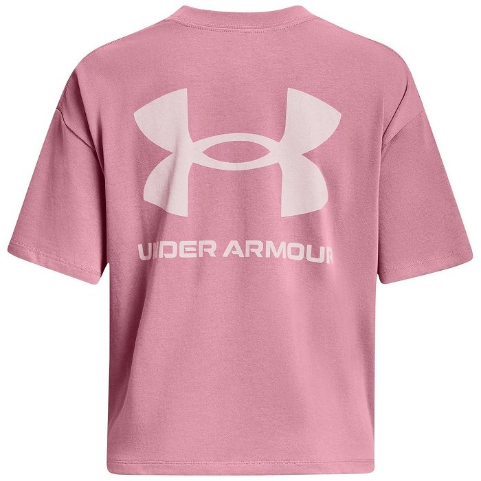 Armour Ua W Logo Lc Oversized Hw Ss T Shirt Womens