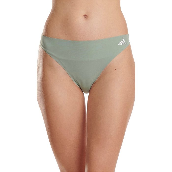 adidas Women's Micro Flex Thong Panty Underwear