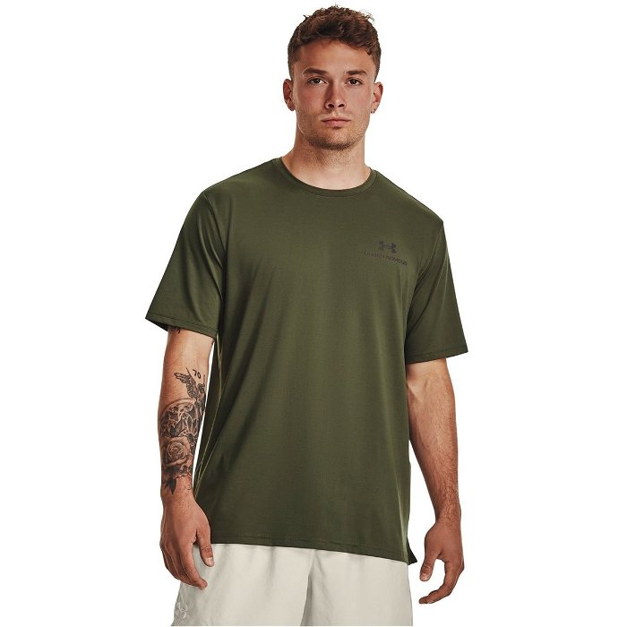 Under Armour Rush Energy Short Sleeve T Shirt Mens Green, £26.00