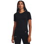 Armour Ua Rush Mesh Ss Gym Top Womens