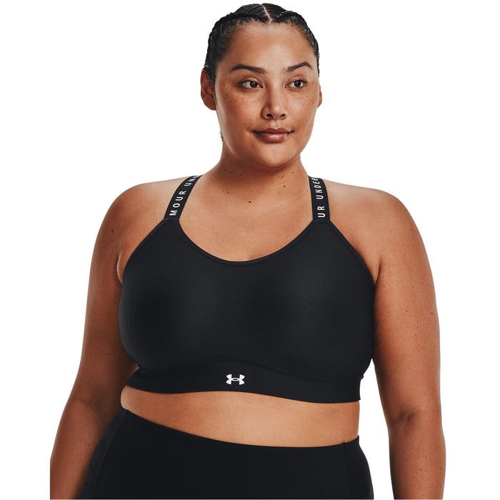 Armour Ua Infinity Mid Covered And Medium Impact Sports Bra Womens