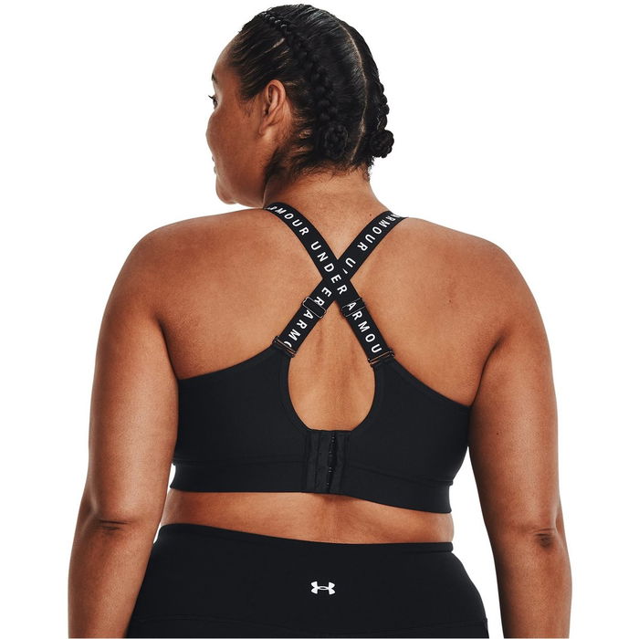 Armour Ua Infinity Mid Covered And Medium Impact Sports Bra Womens