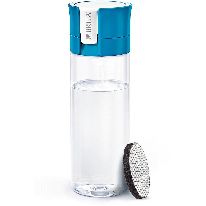 Water Filter Bottle Blue