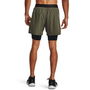 Armour Ua Vanish Wvn 2in1 Vent Sts Gym Short Mens