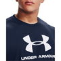 Armour Ua Sportstyle Logo Ss Gym Top Mens