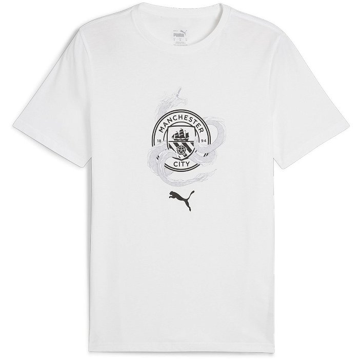 Manchester City FC Year of The Dragon T Shirt 2023 2024