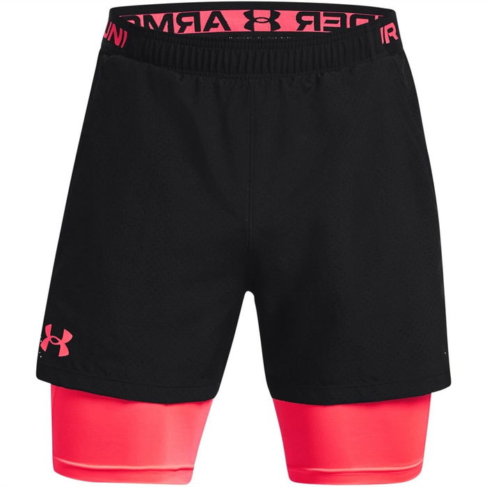 Armour Ua Vanish Wvn 2in1 Vent Sts Gym Short Mens