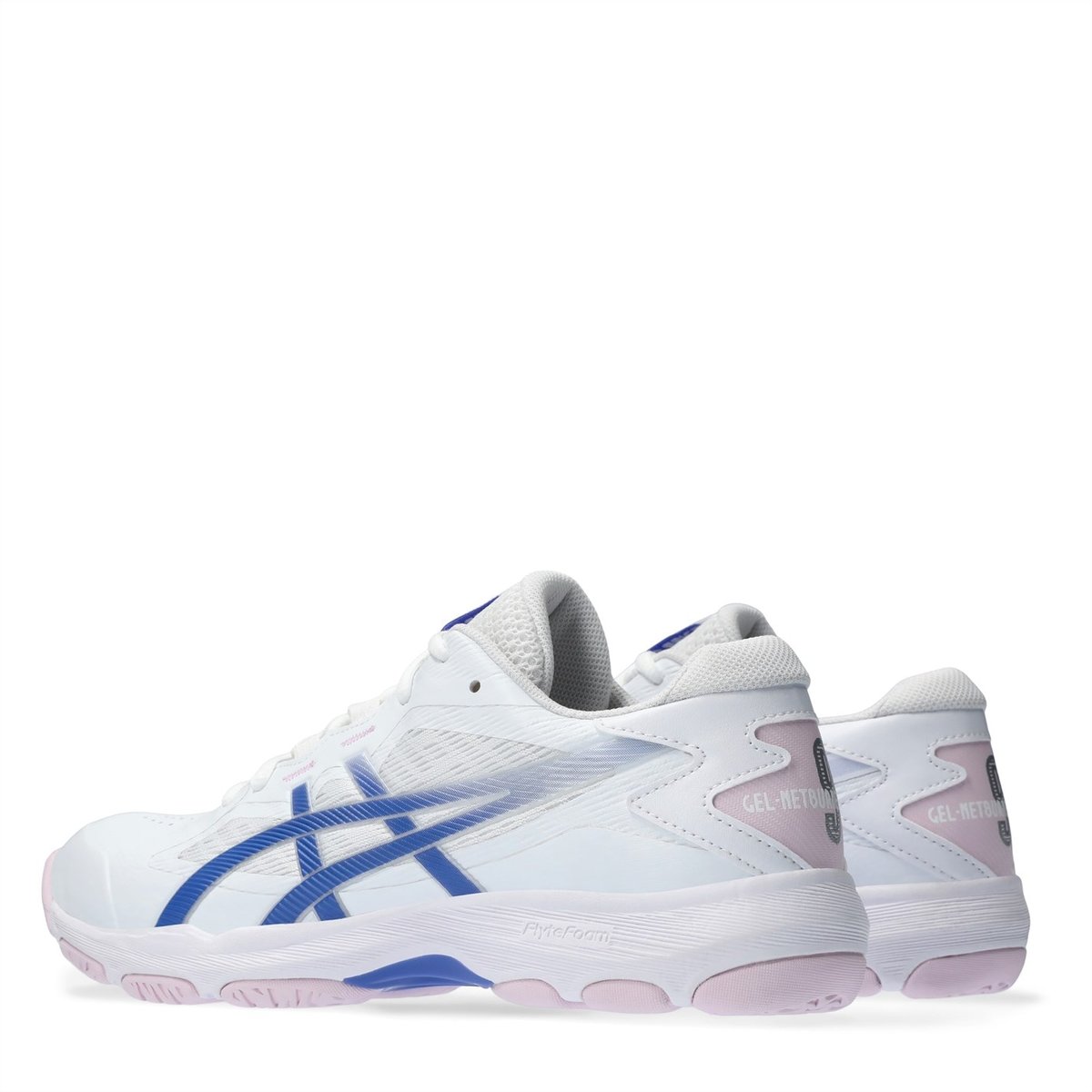 Grey asics deals netball shoes