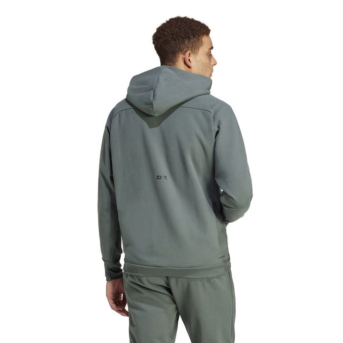 FULL ZIP HOODED TRACK TOP