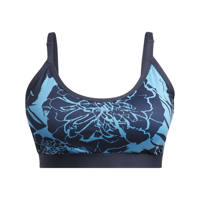 Train Flower Light Support Sports Bra Womens