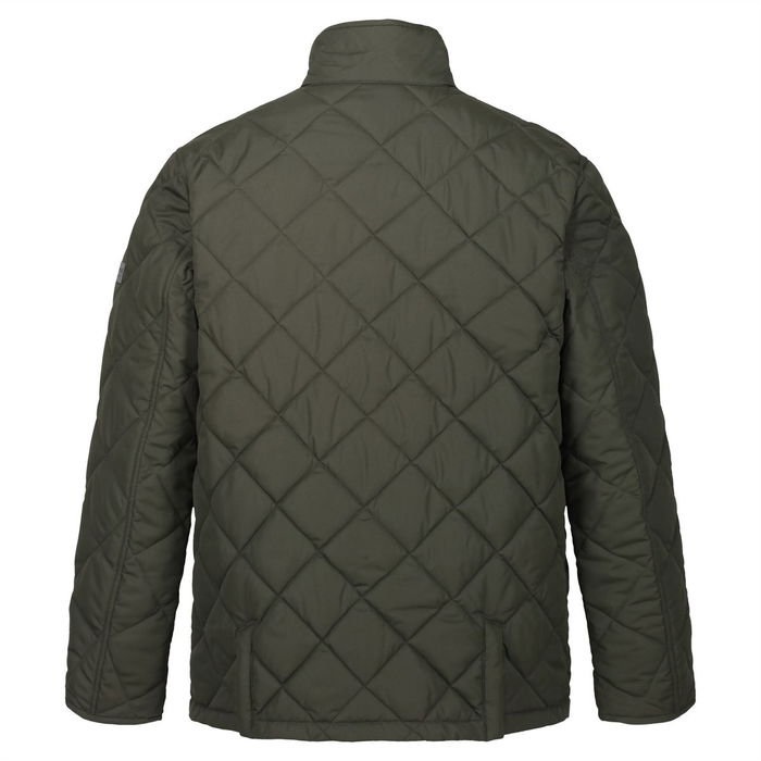 Locke Quilted Full Zip Jacket Puffer Mens