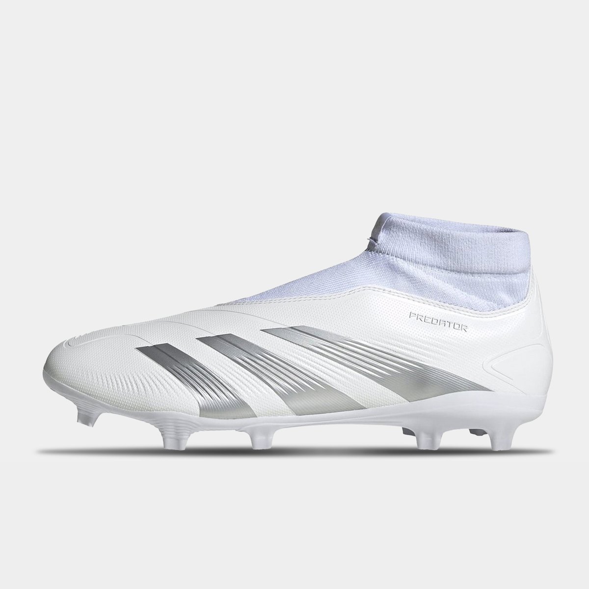 Silver adidas football sale boots