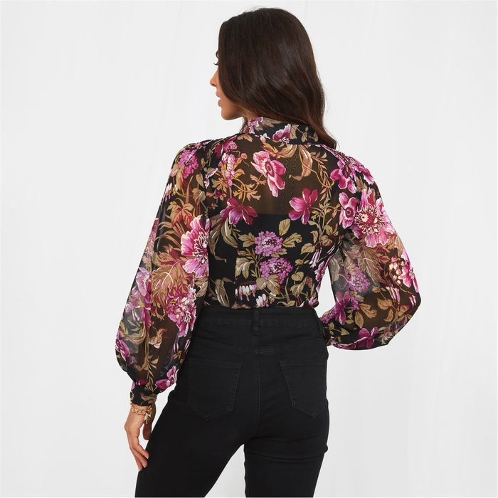 Floral Print Blouse