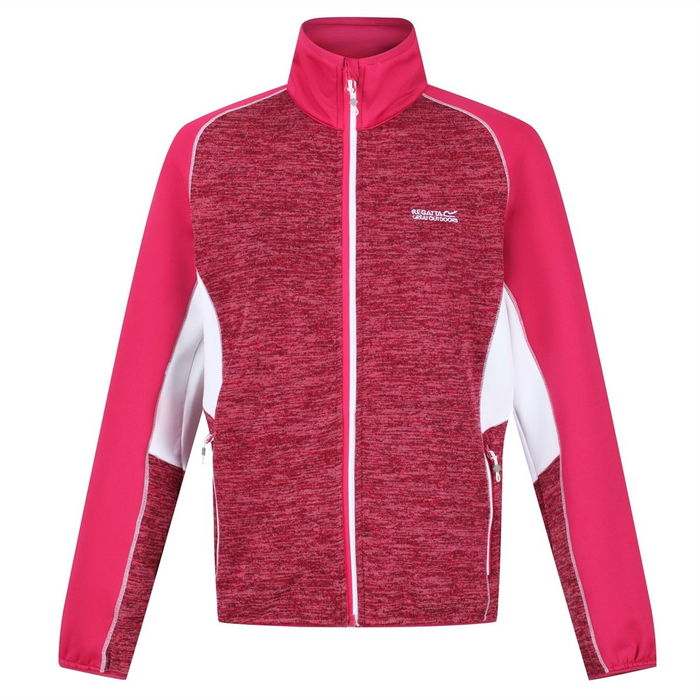 Lindalla Full Zip Marl Fleece Womens