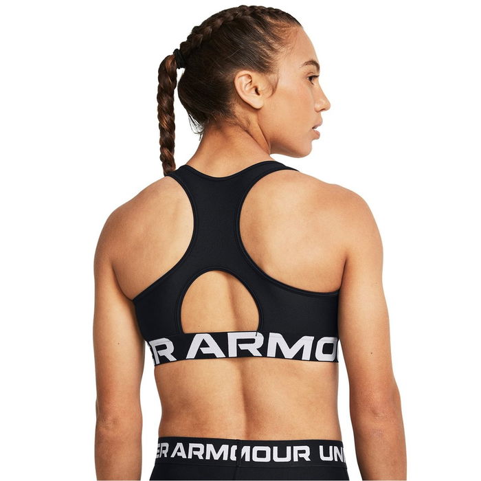 Armour HeatGear® Armour Mid Branded Sports Bra Women