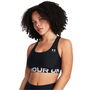 HeatGear Authentics Medium Support Sports Bra Womens