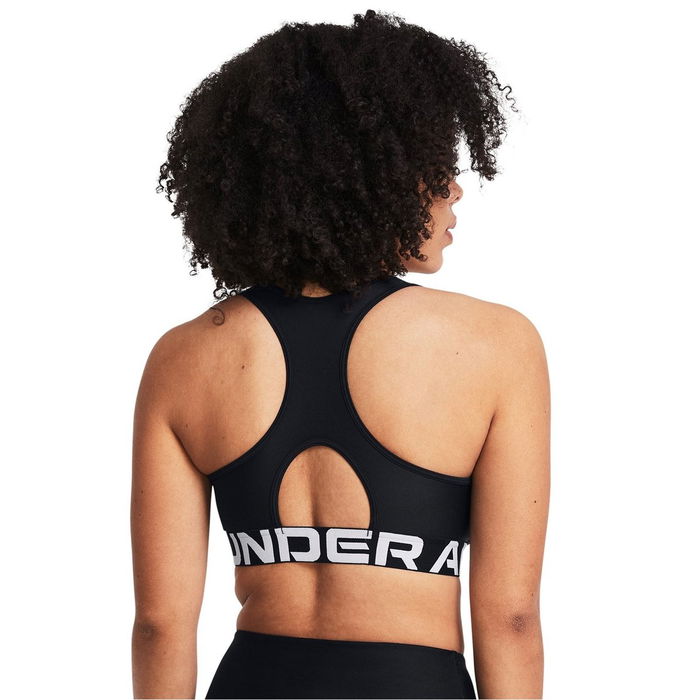 Armour HeatGear® Armour Mid Branded Sports Bra Women