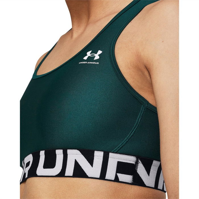 Armour HeatGear® Armour Mid Branded Sports Bra Women