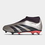 Predator 24 League Laceless Junior Firm Ground Football Boots