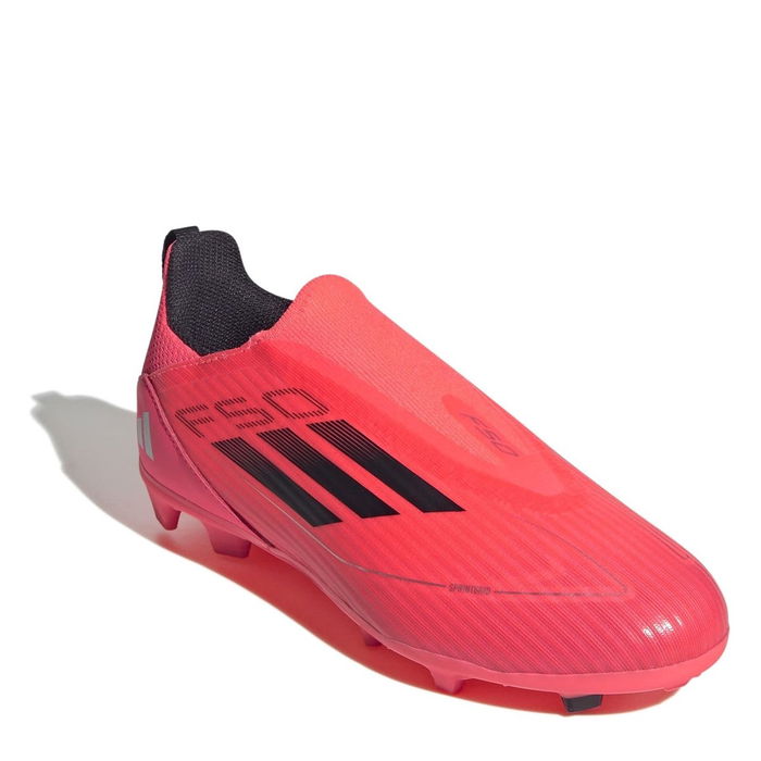 F50 League Laceless Childrens Firm Ground Football Boots