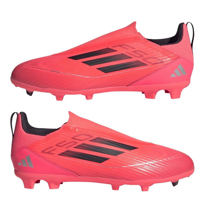 F50 League Laceless Childrens Firm Ground Football Boots